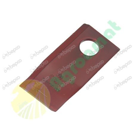 DRUM AND DISC MOWER BLADE RIGHT 96 X 48 X 4 MM - Ø19 MM - 25 PCS