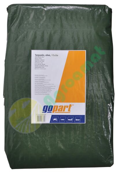 Prelată de protecție verde închis 5 x 4 m