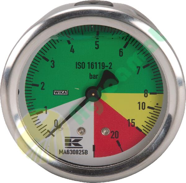 Manometru 63 1/4” spate AHL fix