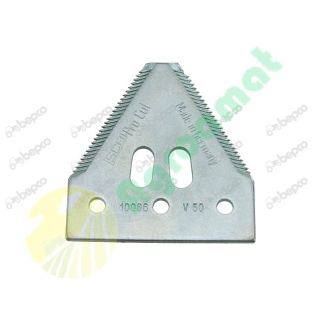 KNIFE SECTION THIN SERRATED - UPPER - 80 x 76 mm - 25 PCS