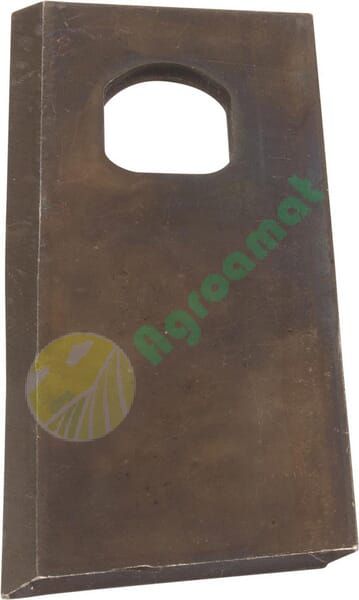 Lamă cositoare 134x55x4mm orificiu 28x21mm oval pachet 25 buc. JF