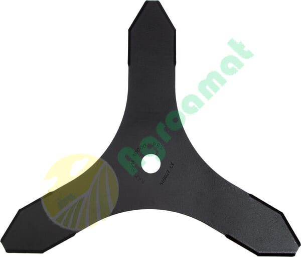 Lamă pentru motocoasă oțel 3 dinți 350x20x4mm