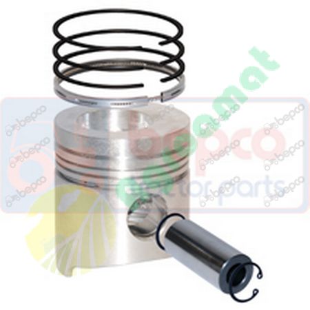 PISTON WITH RINGS Ø 105 mm - STD