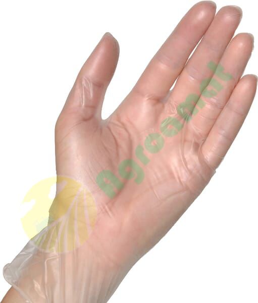 Mănuși de vinil pudrate S