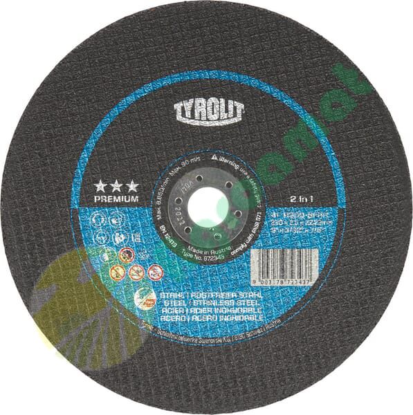 Disc tăiere pentru meatal 230x2,5mm Premium