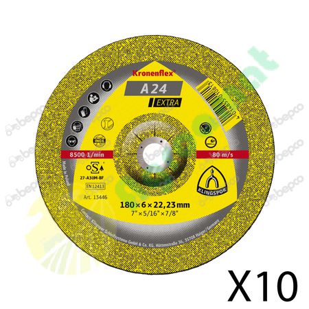 DISC POLIZARE Ø 180 x 22.2 mm - 6.0 mm - 10 BUC