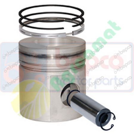 PISTON WITH RINGS Ø 100 mm - STD