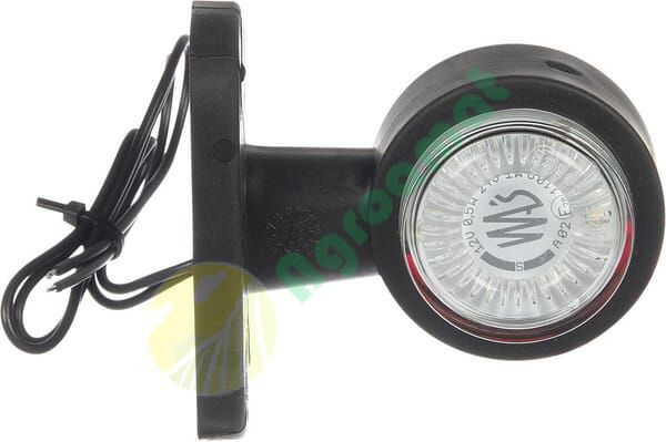 Lampă gabarit LED 12/24V 95x89x49,5mm Kramp