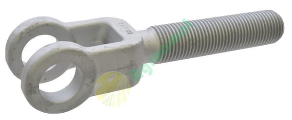 Tijă filetată cu furcă TR30x3x120/225 D30 Zn stânga