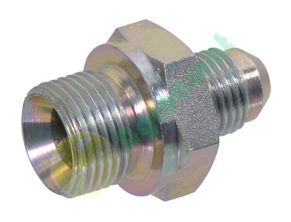 Niplu reducție RIB tată/tată 9/16" JIC x 3/8" BSP
