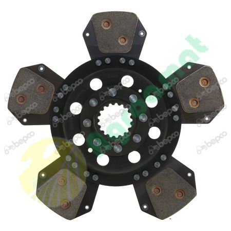 RIGID SINTERED ADVANCED DISC - CAPTIVE Ø 302 - 1.3/4'' - 17 / 5 PADS