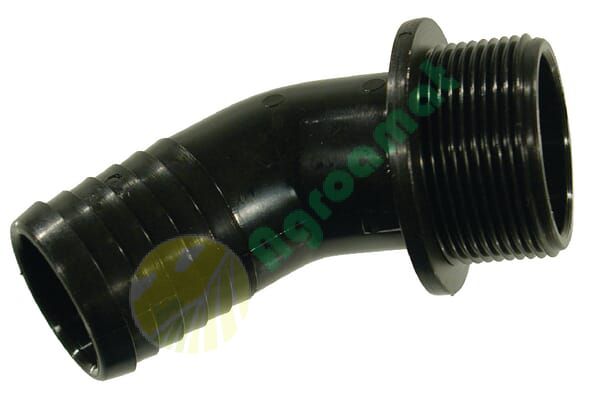 Racord furtun 45° 30mm x 1 1/4" tată