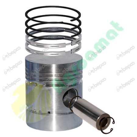 PISTON WITH RINGS Ø 91.49 mm - STD