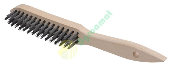 Perie de sârmă cu 4 rânduri