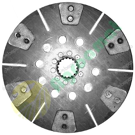 RIGID SINTERED PTO DISC - CAPTIVE Ø 330 - 45 X 50 - 18 / 6 PADS