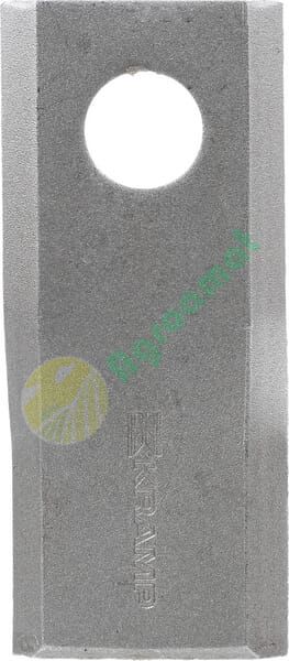 Lamă cositoare dreapta 93x40x3mm orificiu 16,25mm pachet 25 buc. potrivită pentru Kuhn/John Deere/New Holland