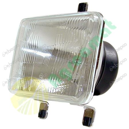 HEADLIGHT OPTIC FRONT - LH DRIVE - 167 X 107 MM