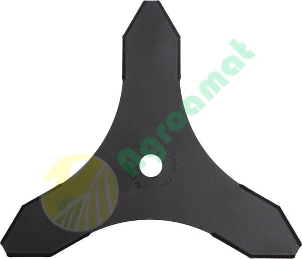Lamă pentru motocoasă oțel 3 dinți 300x20x4mm