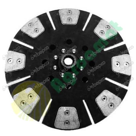 RIGID SINTERED PTO DISC - LOOSE Ø 350 - 27 X 30 - 16 / 8 PADS