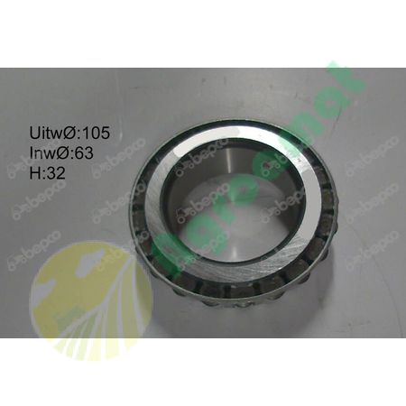 BEARING CONE TAPPERED Ø 30,162 x 63,5 MM