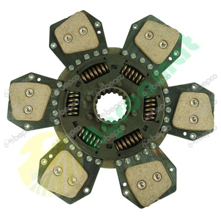 SPRING SINTERED ADVANCED DISC - CAPTIVE + LOOSE Ø 310 - 45 X 50 - 18 / 6 PADS