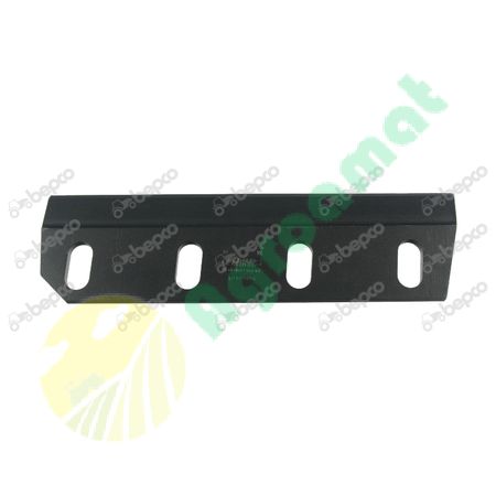 KNIFE FOR FORAGE HARVESTER FOR GRASS HEAVY DUTY RH - 309.6 X 85.2 X 8.5 MM WITH 4 HOLES 17 MM
