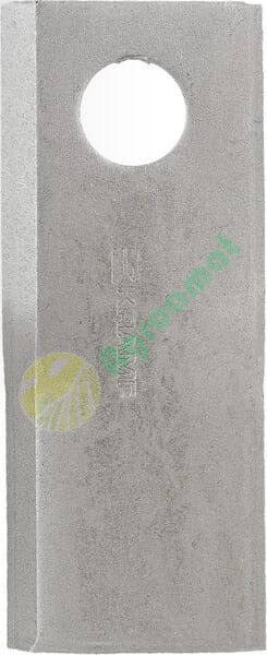 Lamă cositoare dreapta 118x48x4mm orificiu 19mm pachet 25 buc. potrivită pentru Fella