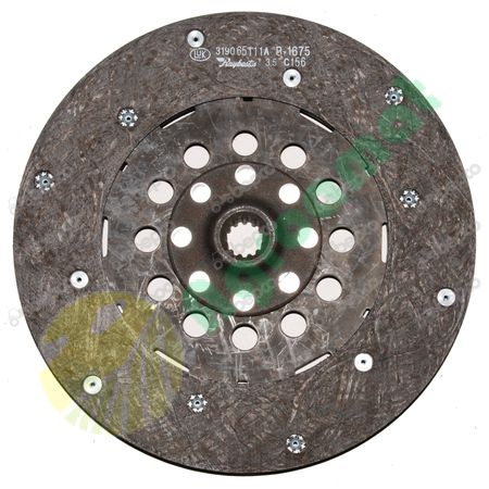 RIGID ORGANIC PTO DISC - LOOSE Ø 250 - 19 X 22 - 13