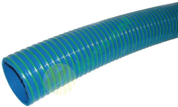Furtun vidanjă din PVC albastru/verde 160mm