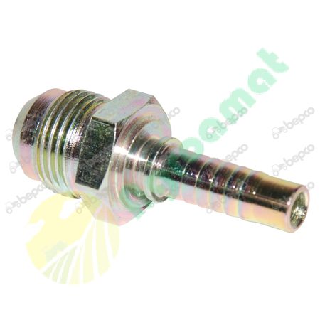 SWAGE NIPPLE JIC 37° - MALE 1''5/16 - HOSE 3/4''