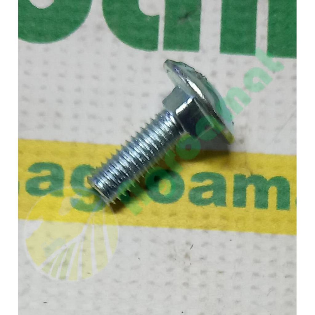 Surub cap bombat gat patrat M8x1,25x25mm