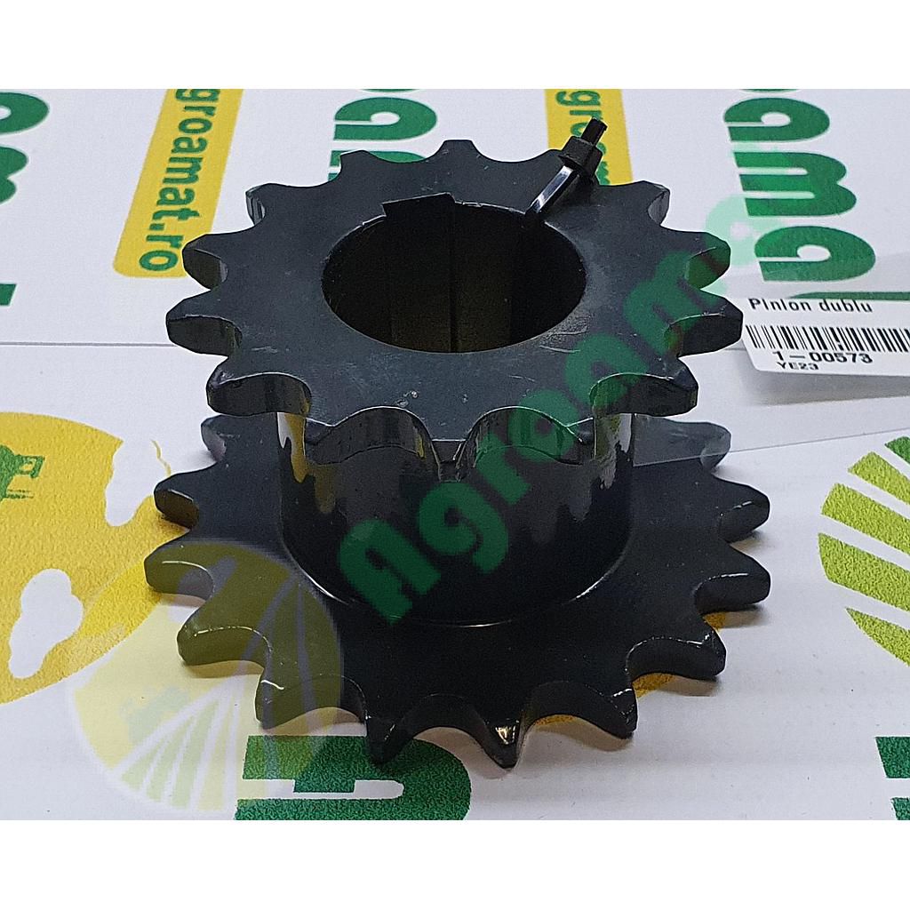 Pinion dublu