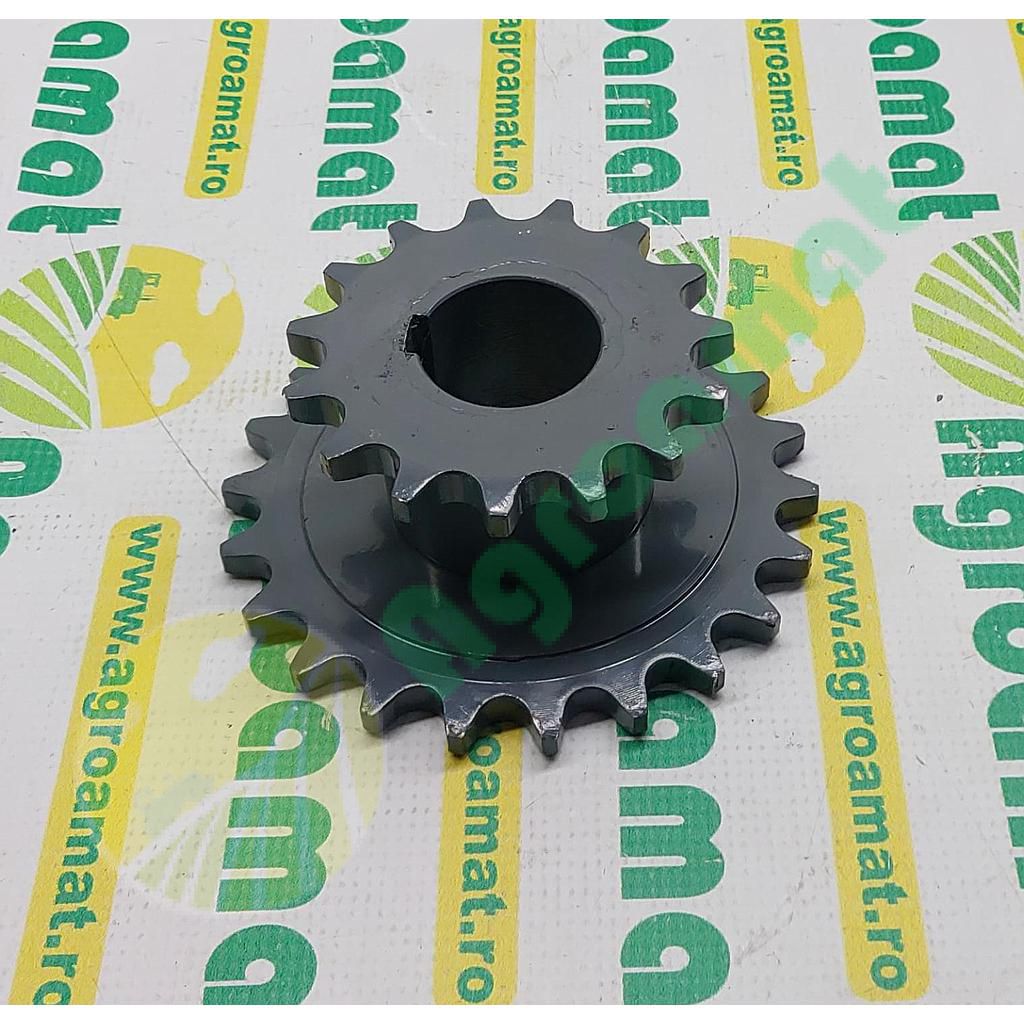Pinion dublu Z15/22