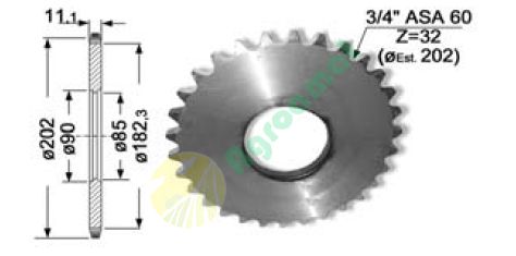 Pinion Org Z-32
