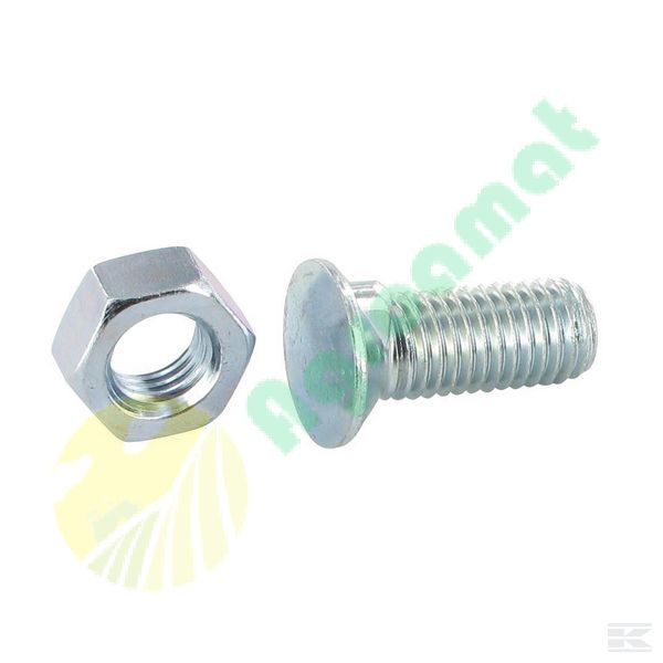 Bolts (25) 2N Oval M14x35 Kuhn