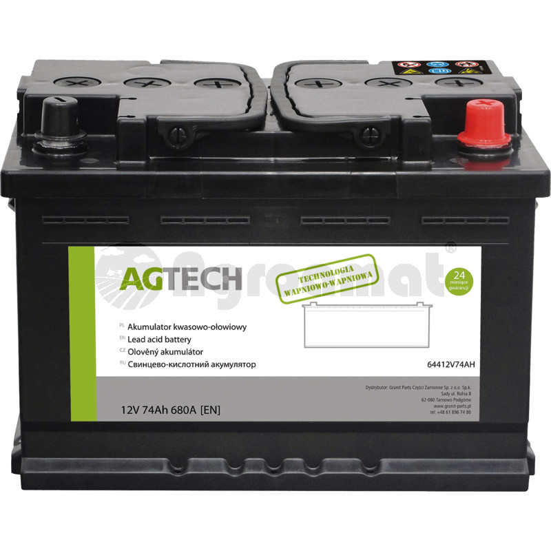 Akumulator 12V 74AH 680A