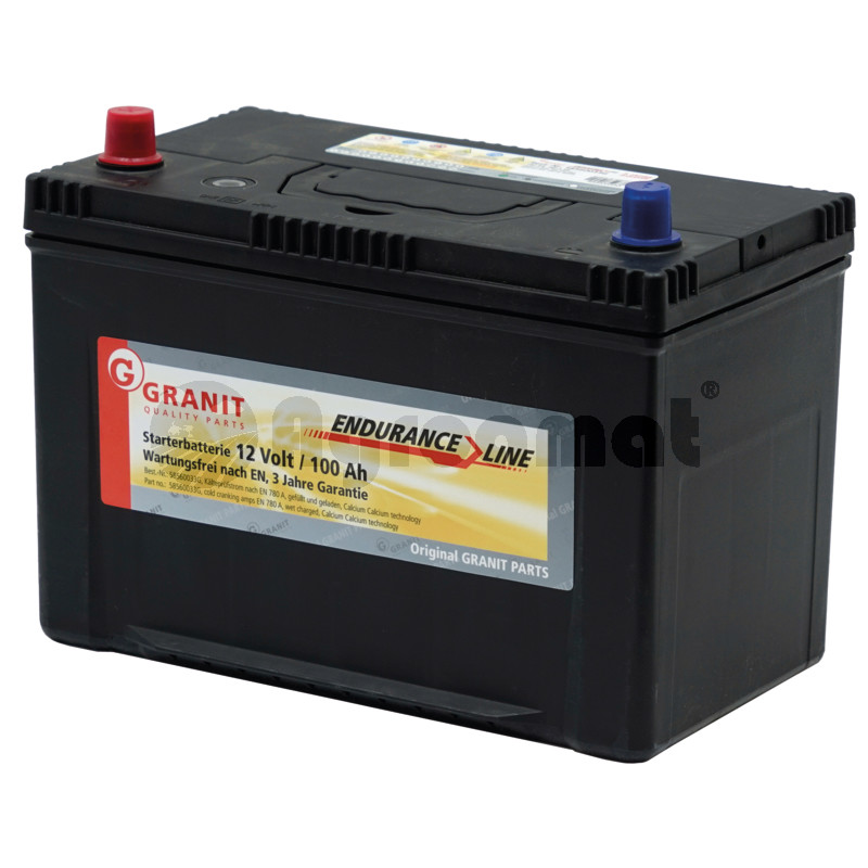 Baterie 12 V 100 Ah, umpluta