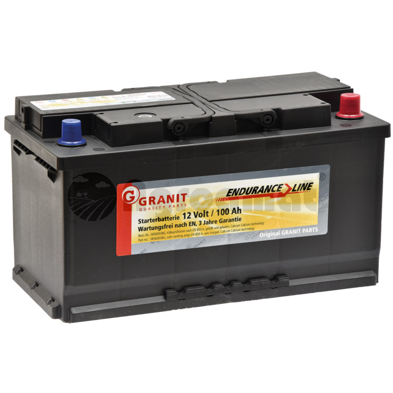 Baterie 12 V 100 Ah, umpluta