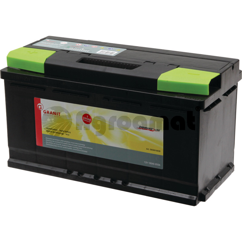 Baterie 12 V 100 Ah, umpluta