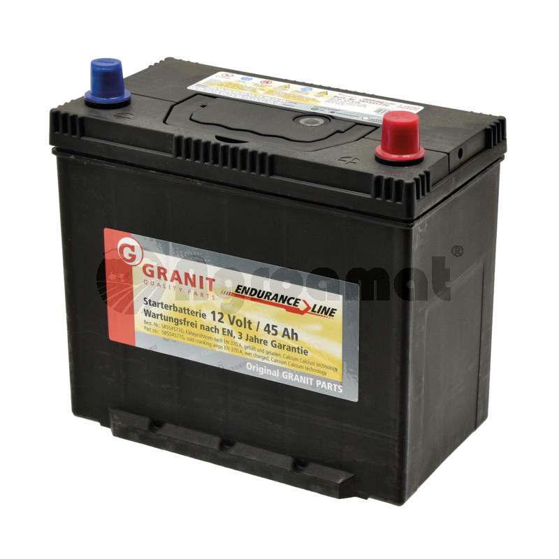 Baterie 12 V 45 Ah, umpluta