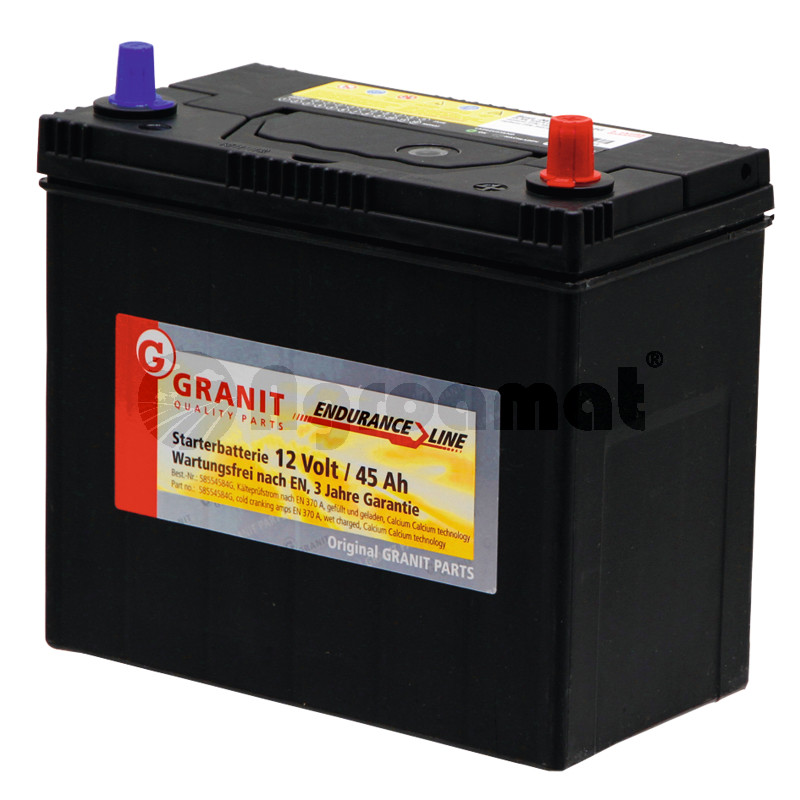 Baterie 12 V 45 Ah, umpluta