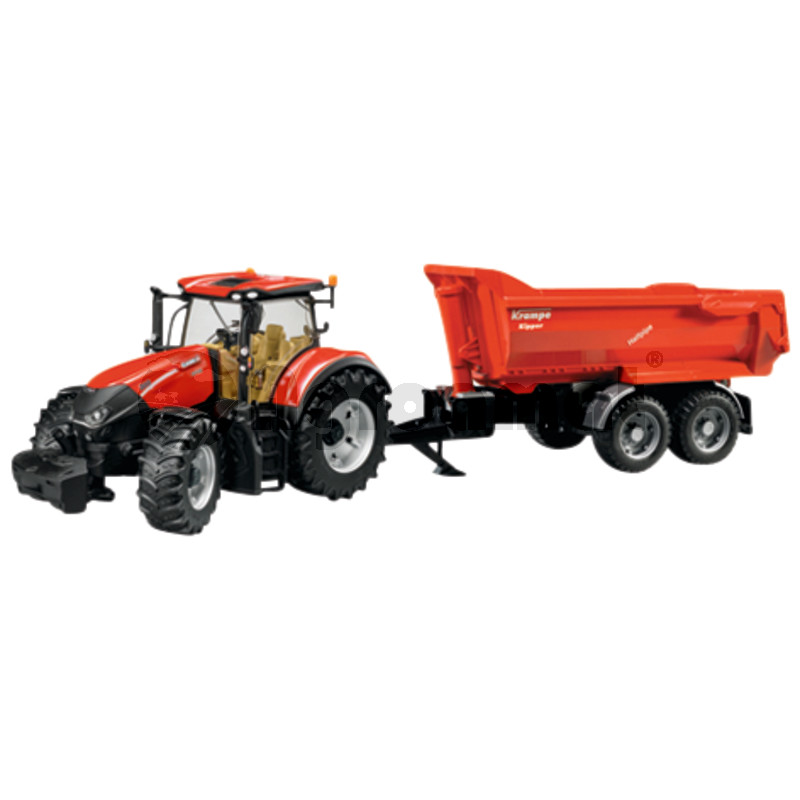 Tractor cu semi remorca tandem