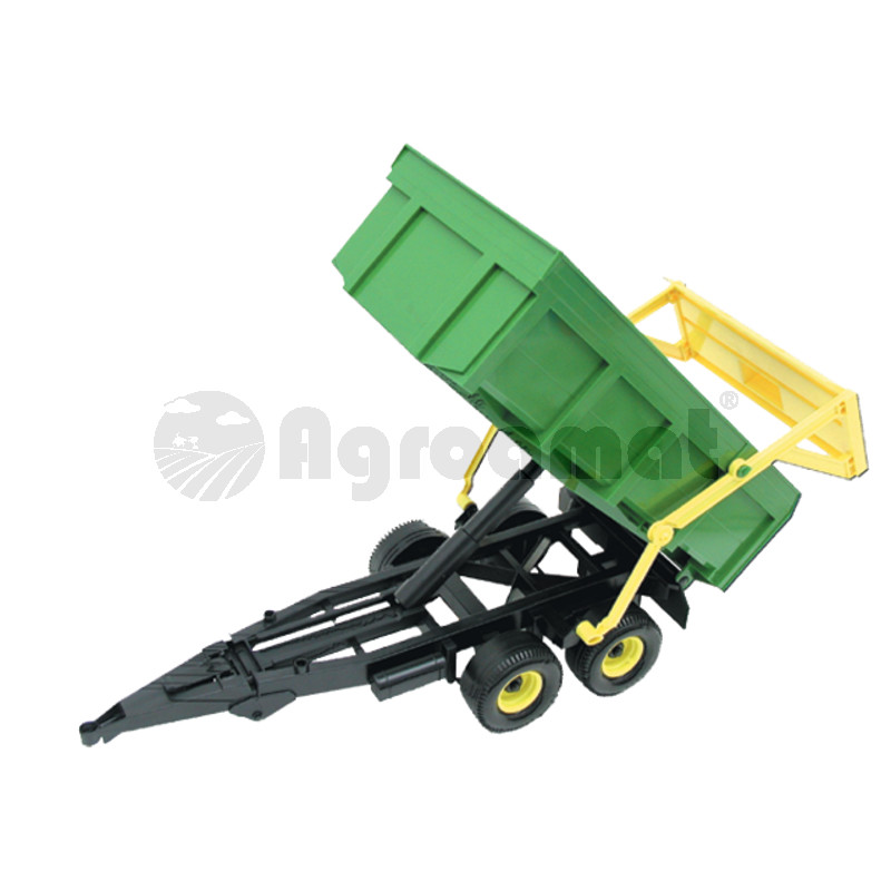 Remorca basculanta, verde