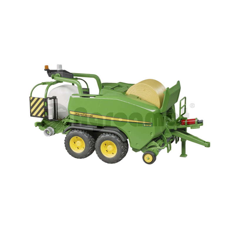 Baloti rotunzi - infasurator baloti prin presare