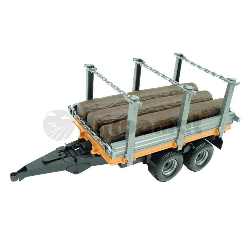 Remorca forestiera, incl. 3 busteni