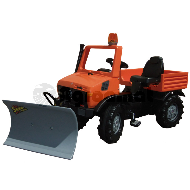 Tractor cu comutator, frana si lampa albastra