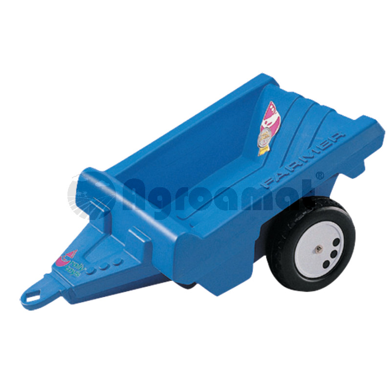 Remorca 1 ax, albastra