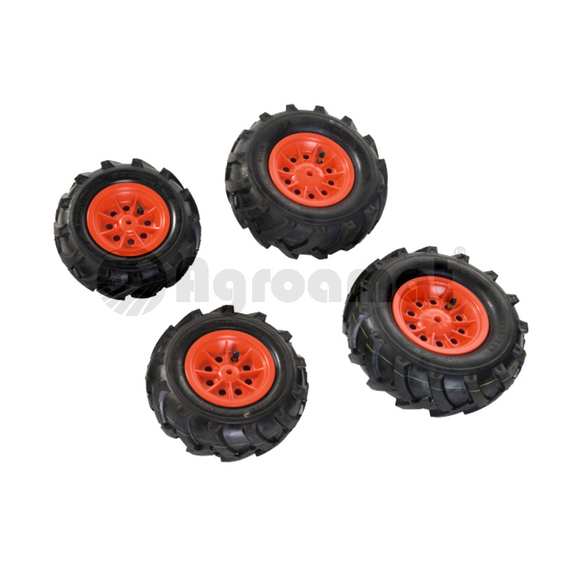 Anvelopa pneumatica, janta rosie