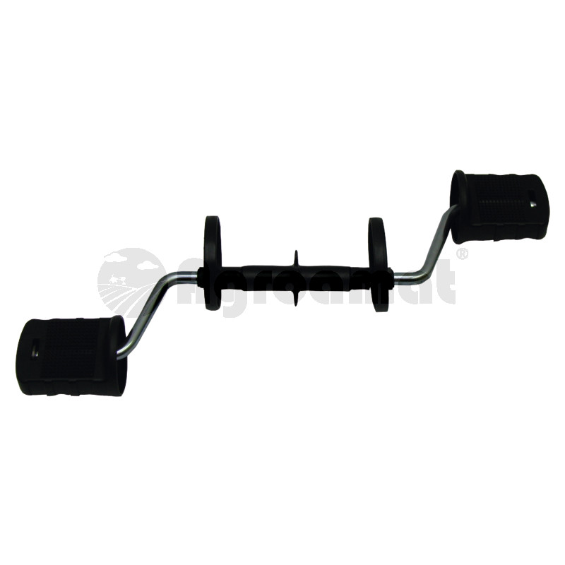 Pedala cu manivela si lagar cu excentric, seria 75, negru