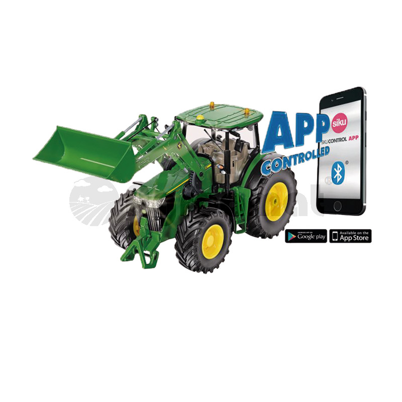 Tractor cu unitate comanda BT App si incarcator